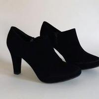 Polacchine  camoscio nere