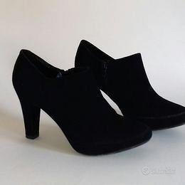 Polacchine  camoscio nere