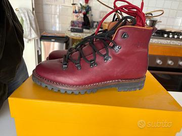 Car shoe - stivaletti stringati in pelle