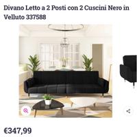 Divano letto nuovo