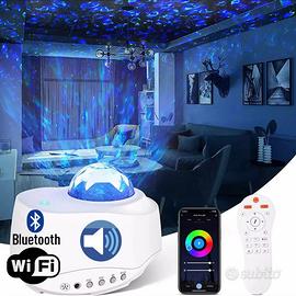 Proiettore cielo universo + wifi e bt altoparlante