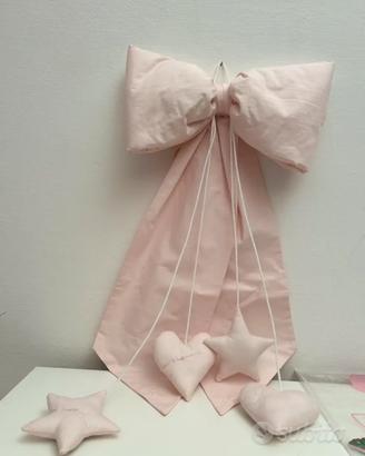 Fiocco nascita rosa