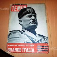 Rivista storica "tempo" del 1940
