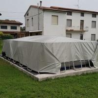 Copertura piscina in pvc