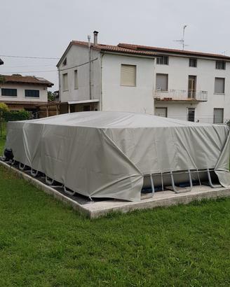 Copertura piscina in pvc