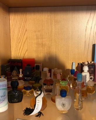 Profumi miniature anni 80-90