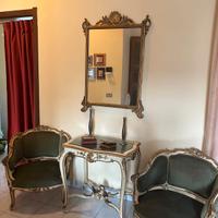 4 pezzi stile barocco veneziano per ingresso