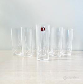 Set bicchieri firmati Carlo Moretti (Murano)