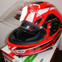 Casco NOLAN mod. N87 - colore "Corsa red".