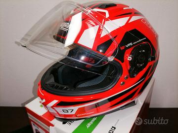 Casco NOLAN mod. N87 - colore "Corsa red".