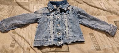 giubbotto jeans bambina 