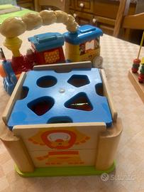 Gioco incastri in legno