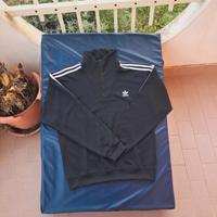 felpa,adidas,vintage,originale,causal,mezza zip