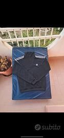 felpa,adidas,vintage,originale,causal,mezza zip