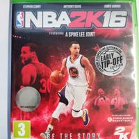 NBA 2K16 per XBOX ONE Completamente In Italiano.