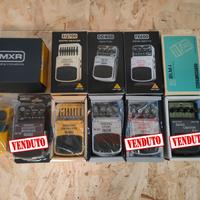 Effetti a pedale per chitarra e tastiera - NUOVI