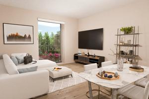 Appartamento tricamere in villa indipendente