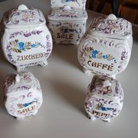 Trousse contenitori vintage Cucina