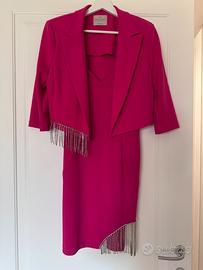 Vestito corto con giacca abbinata