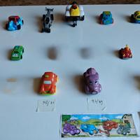 12 Modellini Auto Kinder Sorpresa (1994-2002)