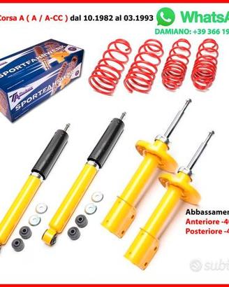 ASSETTO SPORTIVO Opel Corsa A A-CC / B S93 / C