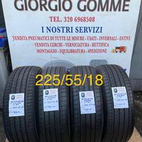 Gomme 225/55/18 disp montaggio