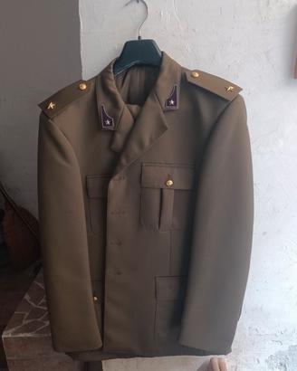 Coppia divise da uniforme esercito italiano 1986