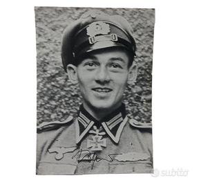 FRANZ HOFBAUER FOTO FIRMA ORGINALE GERMANIA 3REICH