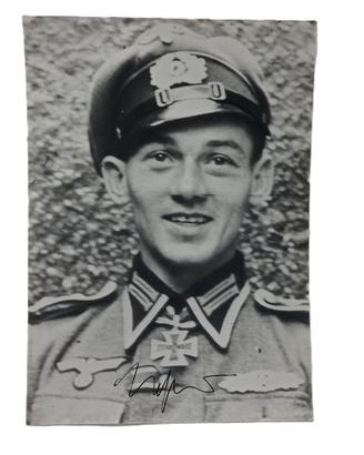 FRANZ HOFBAUER FOTO FIRMA ORGINALE GERMANIA 3REICH