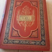 Libro d'arte antico:Roma - Francesco Way 1879