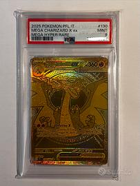 Mega charizard x ex gold