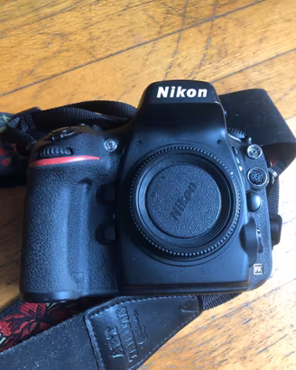 Nikon d800, corpo