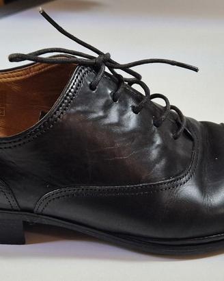 Scarpe eleganti Cinti in pelle nera uomo tg. 42