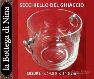 Secchiello del ghiaccio in vetro