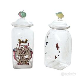 Vasi da farmacia ‘700 Veneziani vetro soffiato