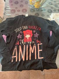 T shirt maniche lunghe Anime