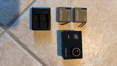 4K 60fps Action Cam 20MP EIS WiFi