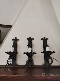 Lampade in ferro battuto