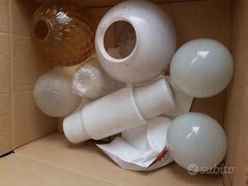 Antiche coppette in vetro