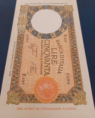 banconote lira italiana lire 