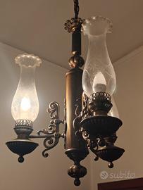 Lampadario simil candelabro 