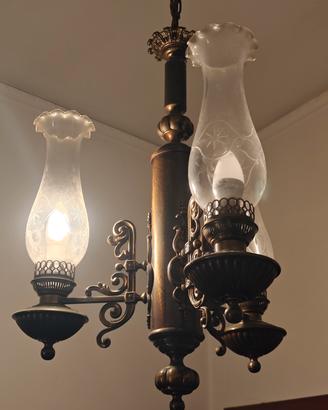 Lampadario simil candelabro 