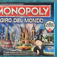 Monopoly Giro del Mondo gioco in scatola