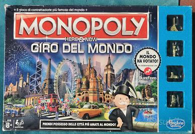 Monopoly Giro del Mondo gioco in scatola