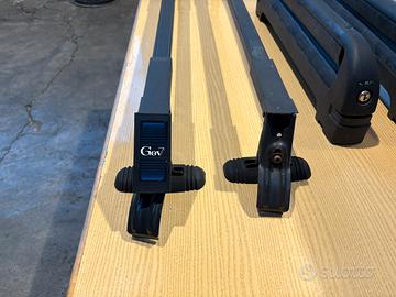 Barre portatutto con porta sci