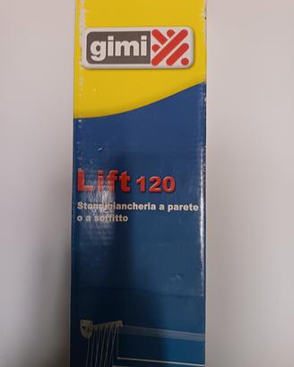 Stendibiancheria Lift 120 a parete o a soffitto Gi