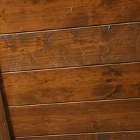 cuccia di legno ,da esterno,per due cani