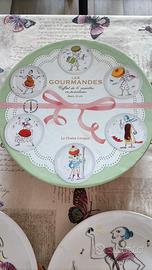 set piattini per dessert