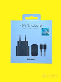Caricabatteria Samsung 45W + cavo usb-c