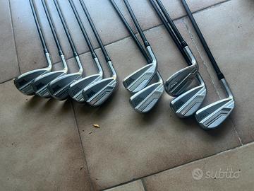 Set 10 ferri golf pxg 0211 xcor2 4-pw gap sand lob